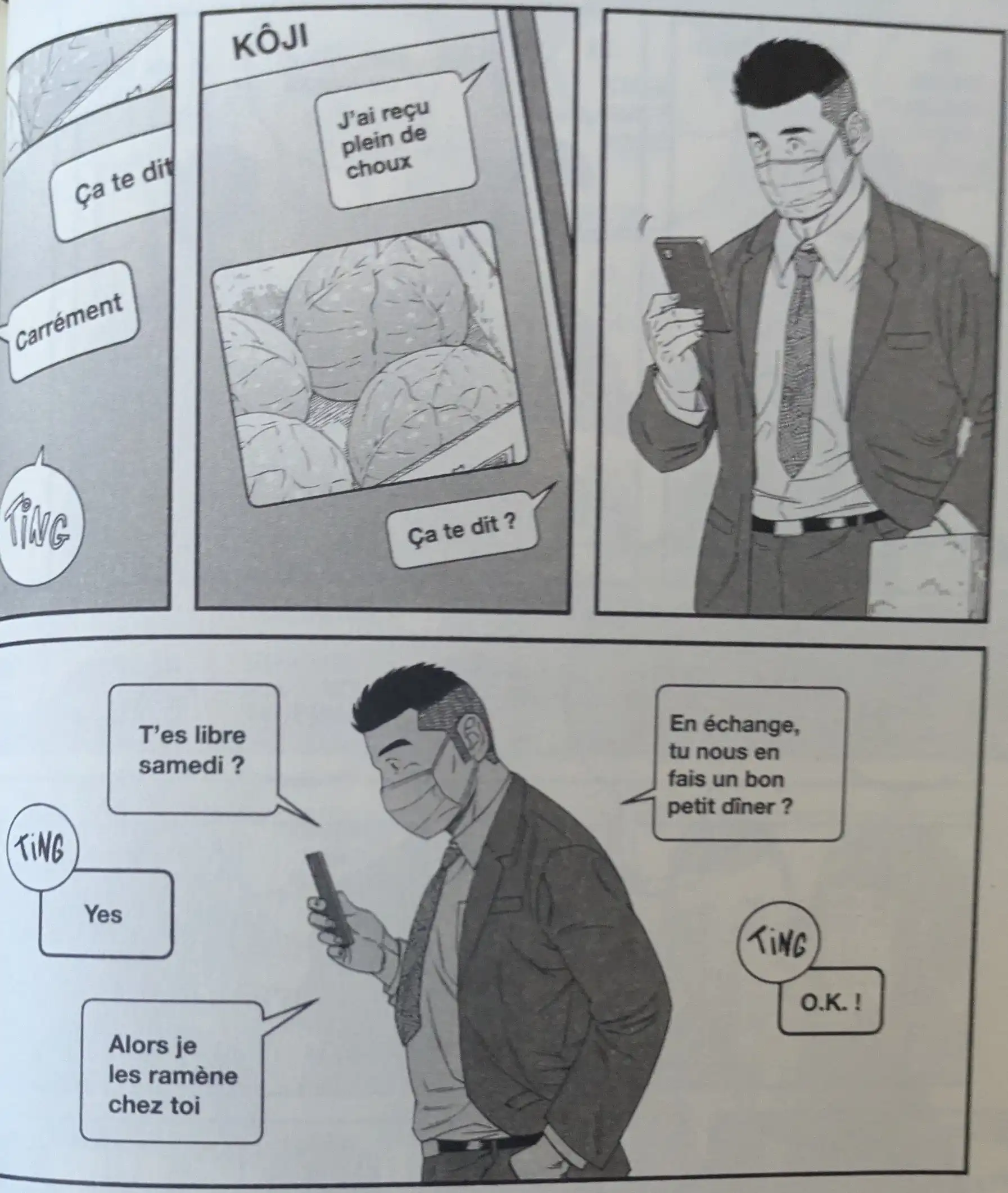 Extrait du chapitre 1 de Nos rendez-vous gourmands