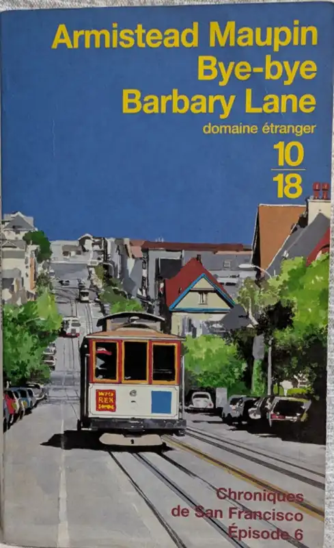 Couverture du roman Bye-bye Barbary Lane