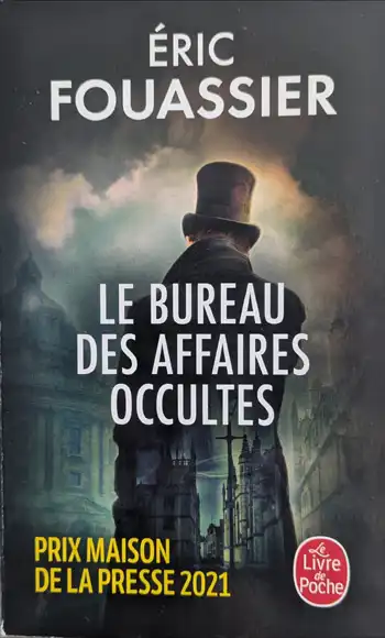 Couverture du roman Le bureau des affaires occultes d'Eric Fouassier